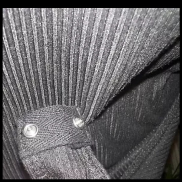 Originality Brand One Piece Black Snap Body suit Mock Turtle Neck Long Sleeved - Picture 3 of 6